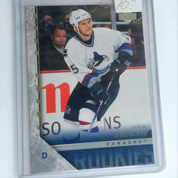 Kevin Bieksa Upper Deck Young Guns Rookie Card 2005/06 Card #478 Canucks - Picture 1 of 2